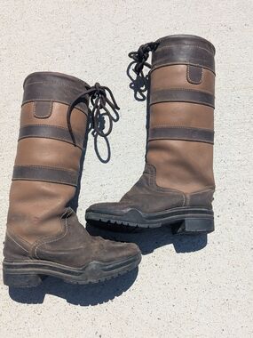Kids 1 Brown TuffRider Country Boots